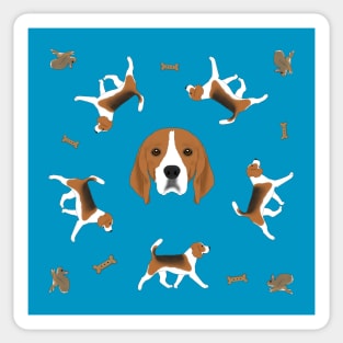 Beagle Bunch Sticker